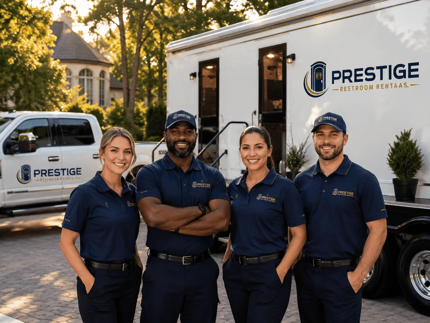 Trusted Luxury Portable Restrooms company in Gladstone, ND